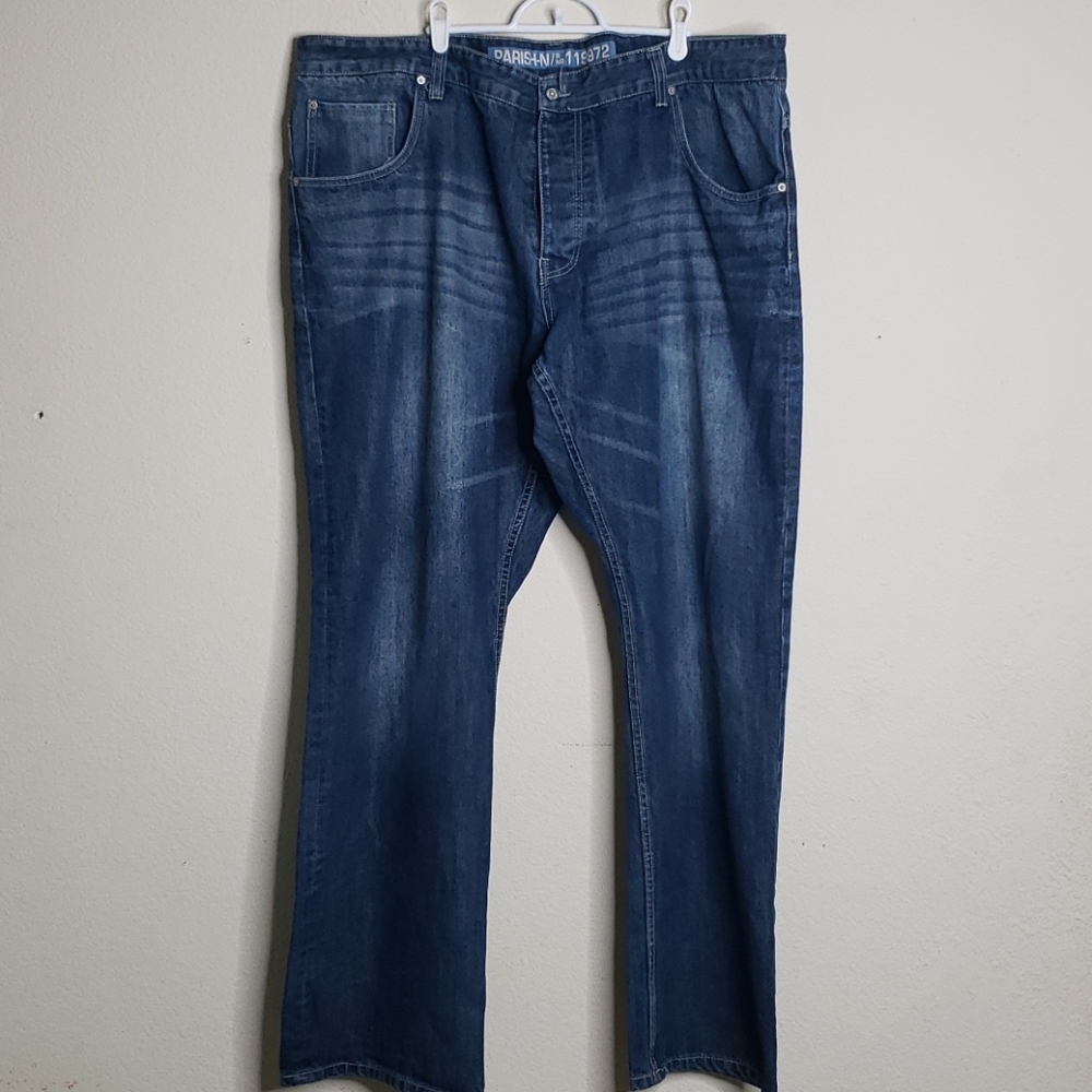 Big and Tall Faded Blue Jeans Waist 46